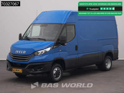 Iveco Daily 35C21 3.0L Automaat Dubbellucht 3,5t Trekhaak 210PK L2H2 LED ACC Navi Airco Camera Euro6 L2 Airco Trekhaak
