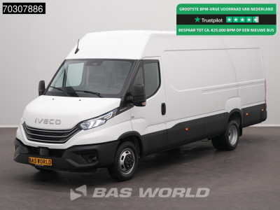 Iveco Daily 35C21 3.0L Automaat Dubbellucht L3H2 LED ACC Airco Camera CarPlay Parkeersensoren Stoelverwarming 3,5t Trekgewicht Euro6 L3 Airco