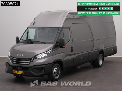 Iveco Daily 35C21 3.0L Automaat L3H3 Dubbellucht 210PK LED ACC Airco Camera Parkeersensoren CarPlay Stoelverwarming 3,5t Trekgewicht 19,6m3 Euro6 L3 Hoog Dak XL Airco