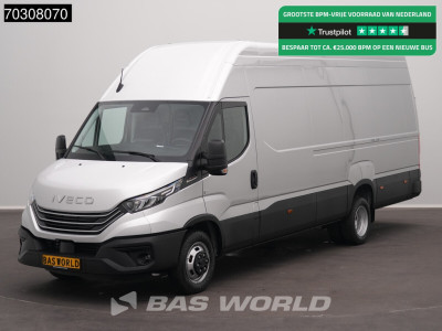 Iveco Daily 35C21 3.0L Automaat L4H3 210PK ACC LED Dubbellucht Airco Camera CarPlay Parkeersensoren 19,6m3 Euro6 Hoog Dak L4 Airco