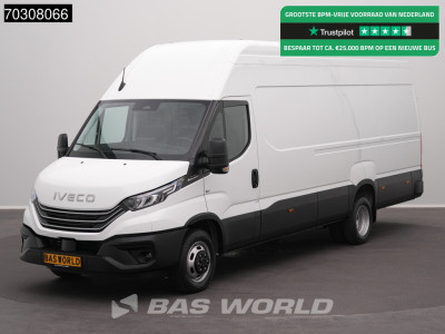 Iveco Daily 35C21 3.0L Automaat L4H3 Dubbellucht 210PK LED ACC Airco Camera Parkeersensoren CarPlay 3,5t Trekgewicht Euro6 L4 Hoog Dak Airco