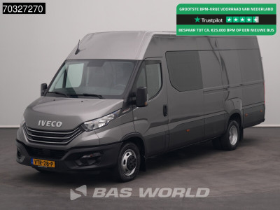 Iveco Daily 35C21 3.0L Dubbel Cabine Automaat 210PK 3,5t Trekhaak L3H2 Navi Airco Cruise Camera APK 11-2026 Euro6 L3 DC Doka Mixto Airco Trekhaak Cruise control
