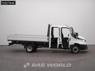 Iveco Daily 35C21 3.0L Open Laadbak Dubbel Cabine 210PK Dubbellucht 3,5t Trekgewicht ACC LED Airco Camera Euro6 Pritsche Pickup Airco Dubbel cabine foto 9