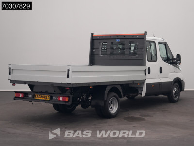 Iveco Daily 35C21 3.0L Open Laadbak Dubbel Cabine 210PK Dubbellucht t ACC LED Airco Camera CarPlay 3,5t Trekgewich Euro6 Pritsche Pickup Airco Dubbel cabine 2