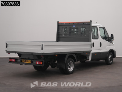 Iveco Daily 35C21 3.0L Open Laadbak Dubbel Cabine 210PK Dubbellucht t ACC LED Airco Camera CarPlay 3,5t Trekgewich Euro6 Pritsche Pickup Airco Dubbel cabine foto 2