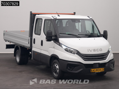 Iveco Daily 35C21 3.0L Open Laadbak Dubbel Cabine 210PK Dubbellucht t ACC LED Airco Camera CarPlay 3,5t Trekgewich Euro6 Pritsche Pickup Airco Dubbel cabine 5