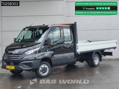 Iveco Daily 35C21 Automaat 2025model Open laadbak Dubbel Cabine CarPlay ACC LED 3,5T Trekvermogen Pritsche Pickup