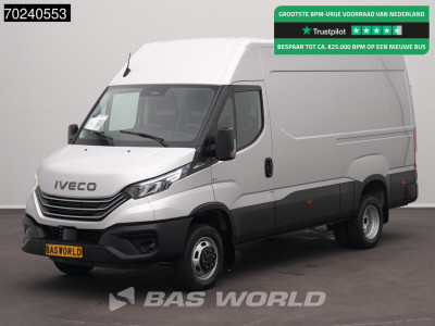 Iveco Daily 35C21 BPM VRIJ! 3.0L Automaat 210PK L2H2 2025-model Dubbellucht 3,5t Trekgewicht LED ACC Navi Airco Camera Euro6 L2 12m3 Airco