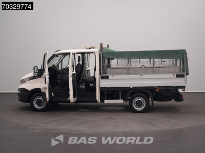 Iveco Daily 35S12 Dubbel Cabine Open Laadbak 3,5t Trekhaak Airco Euro6 Pritsche Pickup Open Box Airco Trekhaak 7