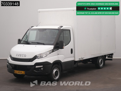Iveco Daily 35S14 Automaat Bakwagen Laadklep AC/Climate Camera Cruise Luchtvering Euro6 Meubelbak Möbelkoffer Koffer LBW Airco Cruise control