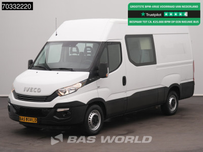 Iveco Daily 35S14 Automaat L2H2 Dubbel Cabine Trekhaak Airco Cruise Doka Mixto Airco Dubbel cabine Trekhaak Cruise control