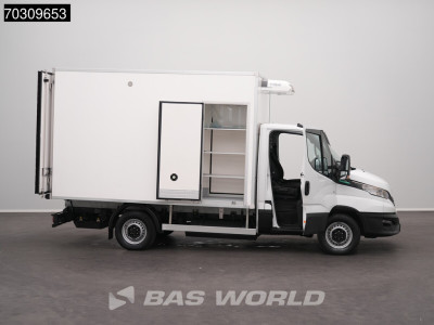 Iveco Daily 35S14 CNG Koelwagen Thermo King V-300 MAX 230v Stekker Airco Cruise Camera Euro6 Koel Koeler Kühl Kühler Kühlwagen Kühlkoffer Airco Cruise control 10
