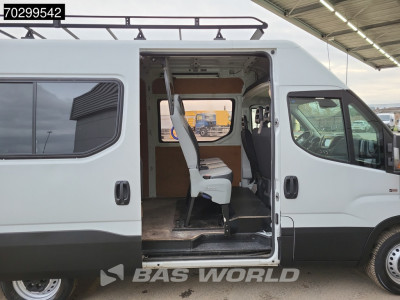 Iveco Daily 35S14 Dubbel Cabine Automaat L2H2 3,5t Trekhaak Airco Cruise Camera Imperiaal Euro6 L2 DC Doka Mixto Airco Trekhaak Cruise control foto 3
