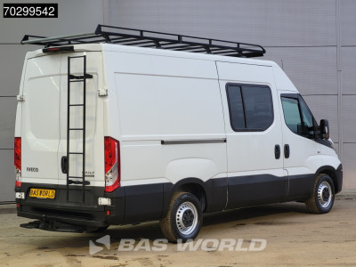 Iveco Daily 35S14 Dubbel Cabine Automaat L2H2 3,5t Trekhaak Airco Cruise Camera Imperiaal Euro6 L2 DC Doka Mixto Airco Trekhaak Cruise control foto 6