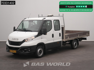 Iveco Daily 35S14 Open Laadbak 3,5t Trekhaak Airco Cruise Euro6 Pritsche Pickup Open Box Airco Trekhaak Cruise control
