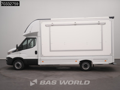 Iveco Daily 35S14 Verkoopwagen Foodtruck Salestruck Meubelbak Koffer Bakwagen Airco foto 12