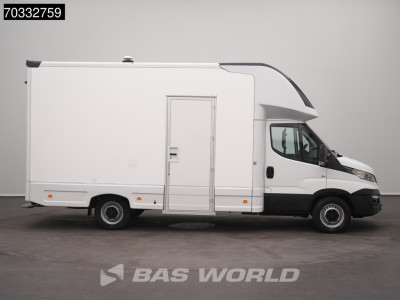 Iveco Daily 35S14 Verkoopwagen Foodtruck Salestruck Meubelbak Koffer Bakwagen Airco foto 13