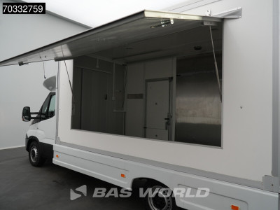 Iveco Daily 35S14 Verkoopwagen Foodtruck Salestruck Meubelbak Koffer Bakwagen Airco foto 5