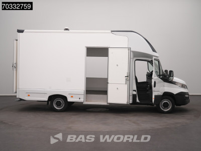 Iveco Daily 35S14 Verkoopwagen Foodtruck Salestruck Meubelbak Koffer Bakwagen Airco foto 8