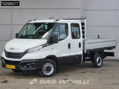 Iveco Daily 35S16 3-zijdige Automaat Kipper 3,5t Trekhaak 160PK Airco Euro6 Dreiseitenkipper Tipper Kieper Benne Airco Trekhaak foto 2