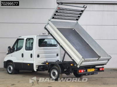 Iveco Daily 35S16 3-zijdige Automaat Kipper 3,5t Trekhaak 160PK Airco Euro6 Dreiseitenkipper Tipper Kieper Benne Airco Trekhaak foto 3