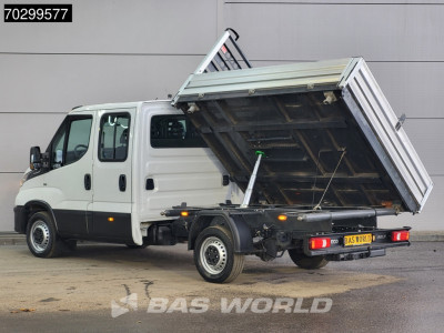 Iveco Daily 35S16 3-zijdige Automaat Kipper 3,5t Trekhaak 160PK Airco Euro6 Dreiseitenkipper Tipper Kieper Benne Airco Trekhaak foto 5