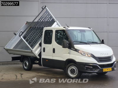 Iveco Daily 35S16 3-zijdige Automaat Kipper 3,5t Trekhaak 160PK Airco Euro6 Dreiseitenkipper Tipper Kieper Benne Airco Trekhaak foto 7