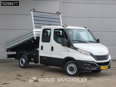 Iveco Daily 35S16 3-zijdige Automaat Kipper 3,5t Trekhaak 160PK Airco Euro6 Dreiseitenkipper Tipper Kieper Benne Airco Trekhaak foto 8