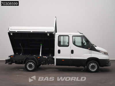 Iveco Daily 35S16 3.0L Automaat Driezijdige Kipper 3,5t Trekhaak 160PK Airco Cruise Parkeersensoren Euro6 Kieper Airco Trekhaak Cruise control foto 8