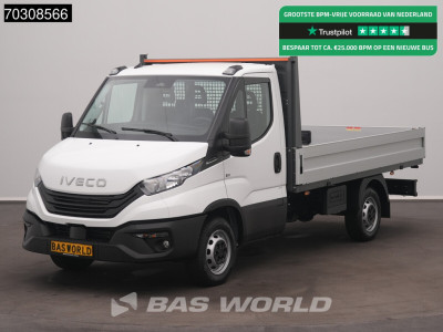 Iveco Daily 35S16 Automaat 160PK Open Laadbak Airco 3,5t Trekhaak Parkeersensoren Euro6 Pritsche Airco Trekhaak