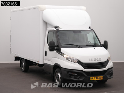 Iveco Daily 35S16 Automaat Achterdeuren 160PK Bakwagen Airco Camera Euro6 Meubelbak Koffer 21m3 Airco foto 7