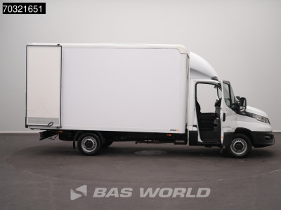 Iveco Daily 35S16 Automaat Achterdeuren 160PK Bakwagen Airco Camera Euro6 Meubelbak Koffer 21m3 Airco foto 9