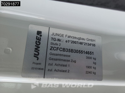 Iveco Daily 35S16 Automaat Bakwagen 160PK Achterdeuren Airco Camera Euro6 Meubelbak Koffer 21m3 Airco foto 19