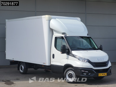 Iveco Daily 35S16 Automaat Bakwagen 160PK Achterdeuren Airco Camera Euro6 Meubelbak Koffer 21m3 Airco foto 5