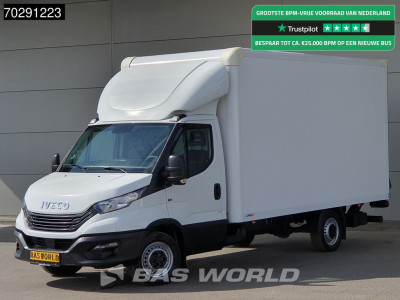 Iveco Daily 35S16 Automaat Bakwagen Achterdeuren 160PK Airco Camera Euro6 Meubelbak Koffer 21m3 Airco