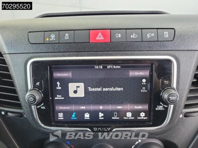 Iveco Daily 35S16 Automaat Bakwagen Achterdeuren 160PK Airco Camera Euro6 Meubelbak Koffer 21m3 Airco foto 14