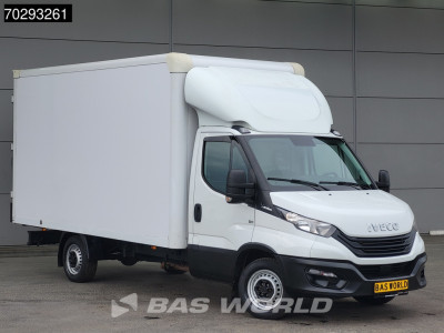 Iveco Daily 35S16 Automaat Bakwagen Achterdeuren 160PK Airco Camera Euro6 Meubelbak Koffer 21m3 Airco foto 5