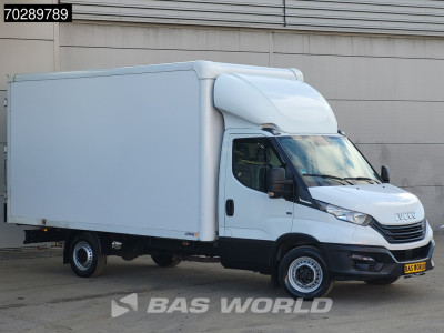 Iveco Daily 35S16 Automaat Bakwagen Achterdeuren 160PK Airco Camera Euro6 Meubelbak Koffer 21m3 Airco foto 5