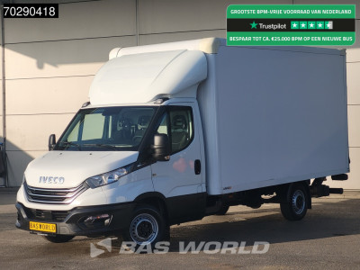 Iveco Daily 35S16 Automaat Bakwagen Laadklep Airco Camera Euro6 Meubelbak Koffer 21m3 Airco