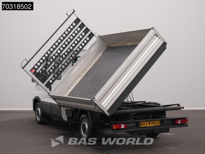 Iveco Daily 35S16 Automaat Driezijdige Kipper Dubbel Cabine 3,5t Trekhaak 160PK Airco Camera Euro6 Tipper Benne Kieper Airco Trekhaak foto 7