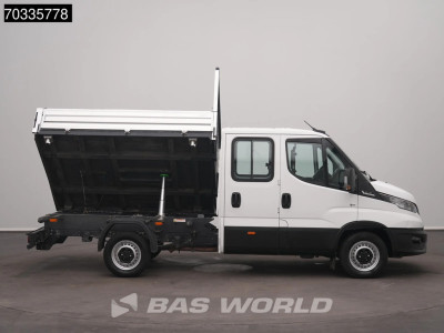 Iveco Daily 35S16 Automaat Driezijdige Kipper Trekhaak 3.5t trekgewicht 160PK  Dubbele Cabine Camera Euro6 Tipper Airco Trekhaak foto 10