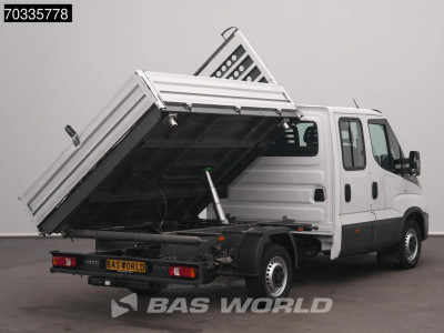 Iveco Daily 35S16 Automaat Driezijdige Kipper Trekhaak 3.5t trekgewicht 160PK  Dubbele Cabine Camera Euro6 Tipper Airco Trekhaak foto 2