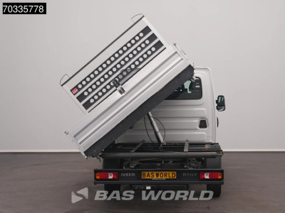 Iveco Daily 35S16 Automaat Driezijdige Kipper Trekhaak 3.5t trekgewicht 160PK  Dubbele Cabine Camera Euro6 Tipper Airco Trekhaak foto 8