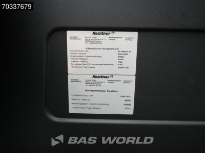 Iveco Daily 35S16 Automaat Koel/Vrieswagen Kerstner Thermoking V-300 MAX Airco Camera Euro6 Koel Vries Kühlkasten Kühlwagen Vries Vriezer Vrieswagen Frigo Airco foto 16
