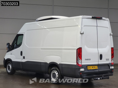 Iveco Daily 35S16 Automaat Koelwagen Kerstner 230v Stekker L2H2 3,5t Trekhaak 160PK Airco Cruise Parkeersensoren Euro6 Koel Koeler Kühl Kühler Kühlwagen Kühlkasten Airco Trekhaak Cruise control foto 2