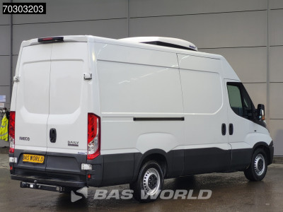 Iveco Daily 35S16 Automaat Koelwagen Kerstner 230v Stekker L2H2 3,5t Trekhaak 160PK Airco Cruise Parkeersensoren Euro6 Koel Koeler Kühl Kühler Kühlwagen Kühlkasten Airco Trekhaak Cruise control foto 6