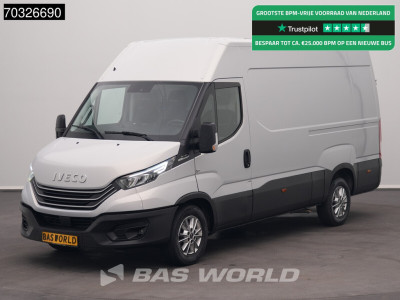 Iveco Daily 35S16 Automaat L2H2 ACC LED Navi Airco Camera Parkeersensoren 3,5t Trekgewicht LM Velgen Euro6 L2 Airco