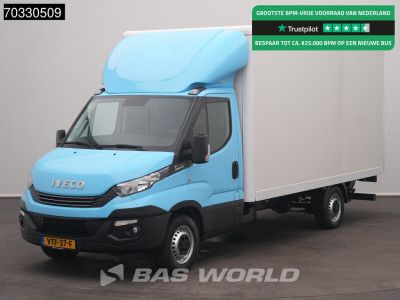 Iveco Daily 35S16 Automaat Laadklep Bakwagen 160PK AC/Climate Cruise Camera Euro6 Meubelbak Koffer Möbelkoffer LBW Airco Cruise control