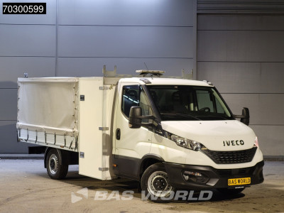 Iveco Daily 35S16 Automaat Open Laadbaak 3,5t Trekhaak ACC Airco Camera Euro6 Pritsche Pickup Open Box Airco Trekhaak foto 3