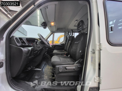Iveco Daily 35S16 Driezijdige Automaat Kipper Dubbel Cabine 3,5t Trekhaak 160PK Airco Camera Euro6 Tipper Benne Kieper Airco Trekhaak foto 13